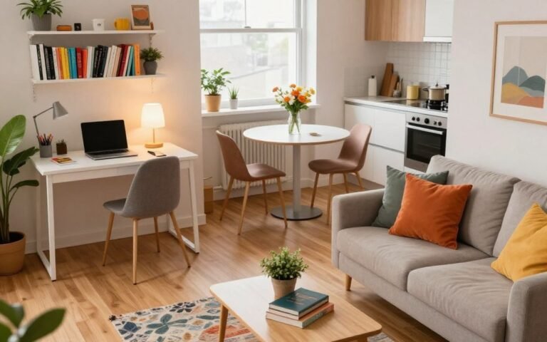 How to Create Separate Areas in a Small Apartment