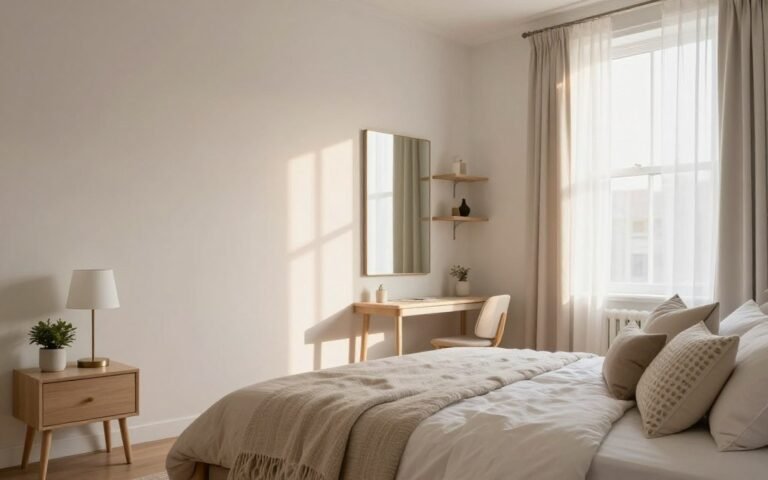How to Make a Small Bedroom Functional Without Making It Feel Crowded