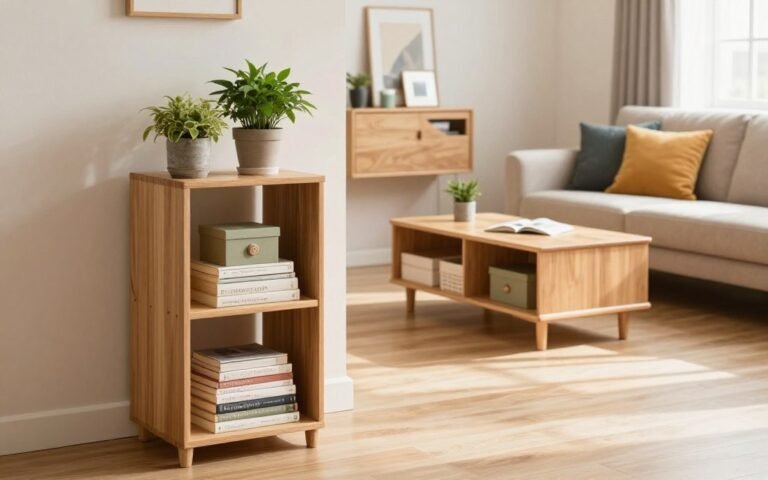 How to Create Storage When You Have Very Little Floor Space