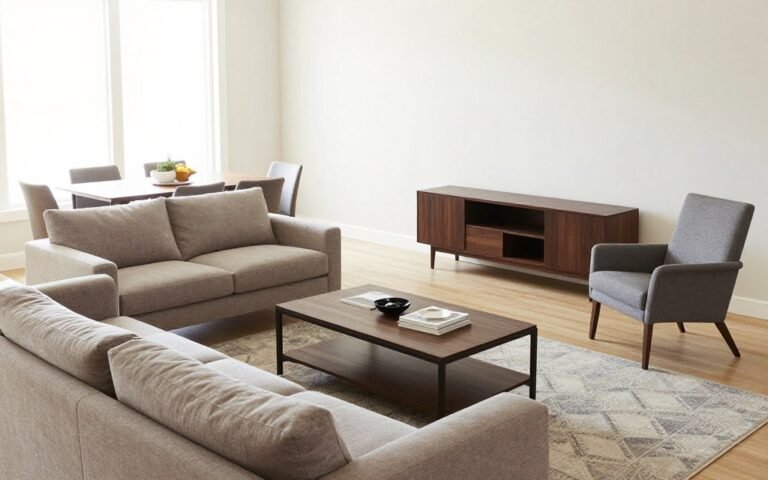 How Much Space Should You Leave Between Furniture